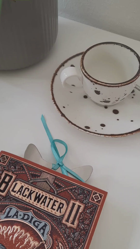 Segnalibro in acciaio inox personalizzato, artigianale